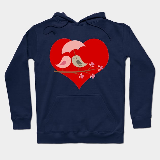 Bird Love Hoodie by ShubShank